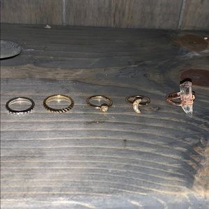 5 Gold And Silver Rings